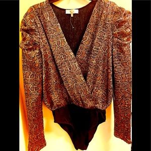 NWT Melograno Beautiful Body Top